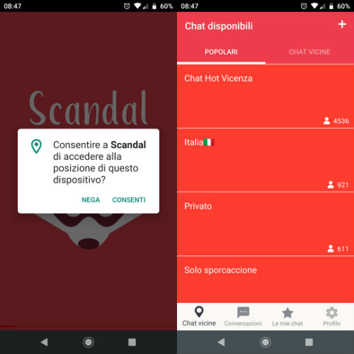 Giochi di incontri Java
