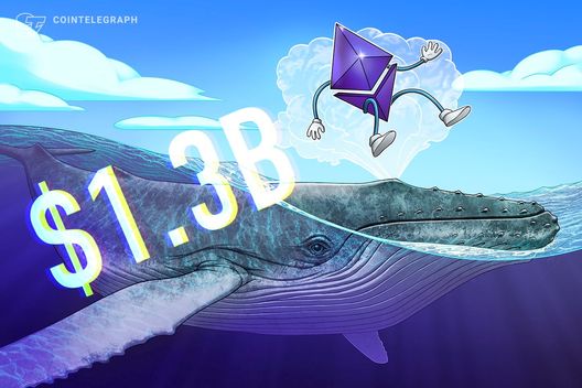 Whale accumula $1,3 miliardi in ETH, alimentando speranze di recupero dei 4.000$