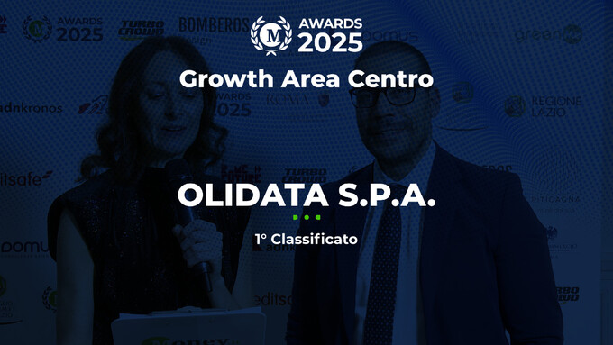 Giordano Viglietti, CFO di Olidata S.p.A., ai Money Awards 2025