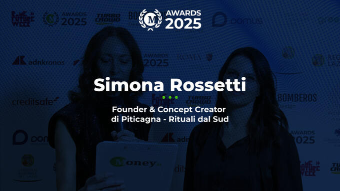 Simona Rossetti, Founder di Piticagna - Rituali dal Sud, ai Money Awards 2025