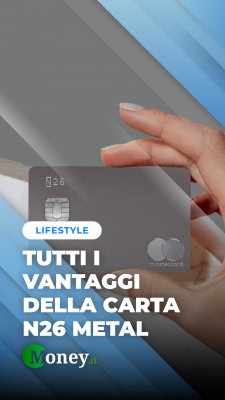 Tutti i vantaggi della carta N26 Metal